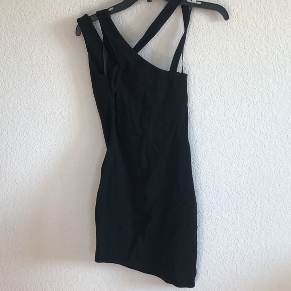 h:ours Jux Mini Dress in Black XXSMALL - Picture 8 of 9